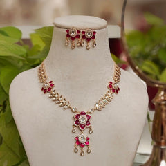 Bevlin Hot Pink Chain Set