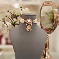 Amira choker set (pink)