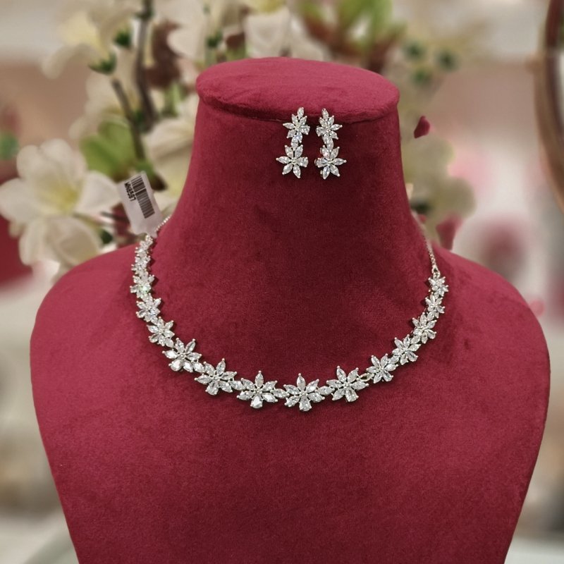 Megha AD neckline set