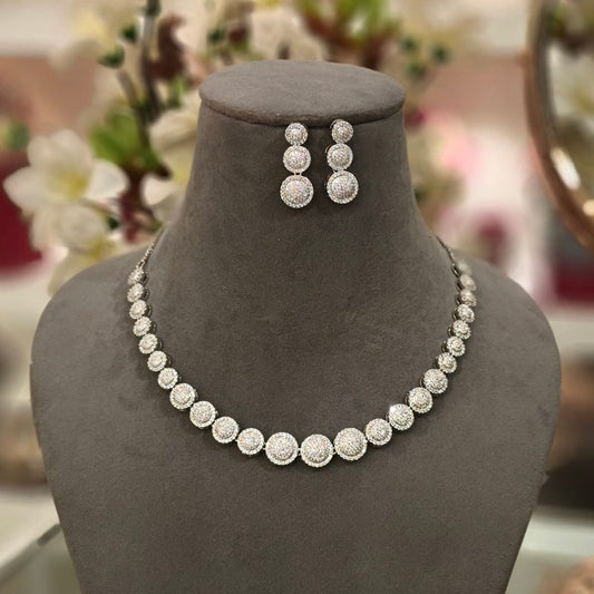 Golkunda AD Necklace Set