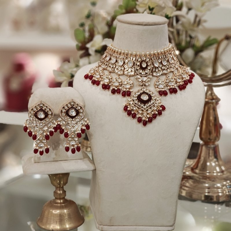 Karmanya Polki Choker Set