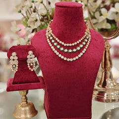 Kiran Polki kundan Set