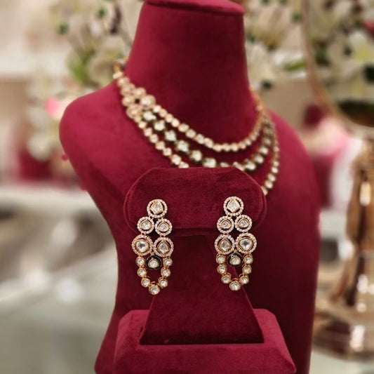 Kiran Polki kundan Set