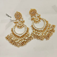 Ambica long chaandbali earrings