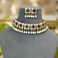 Devika Choker Set (green)