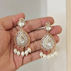 Ameena polki earrings