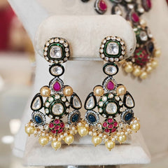 Aasvi Navrattan polki Set