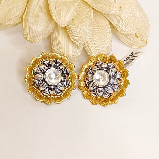 Pavitra heritage polki studs