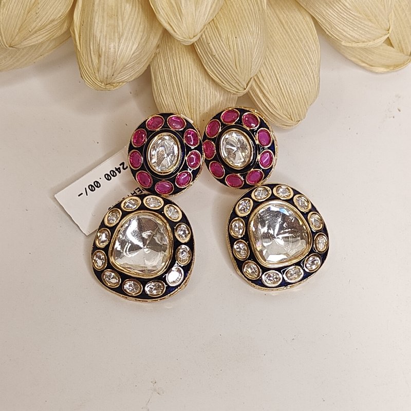 Amanat polki earrings