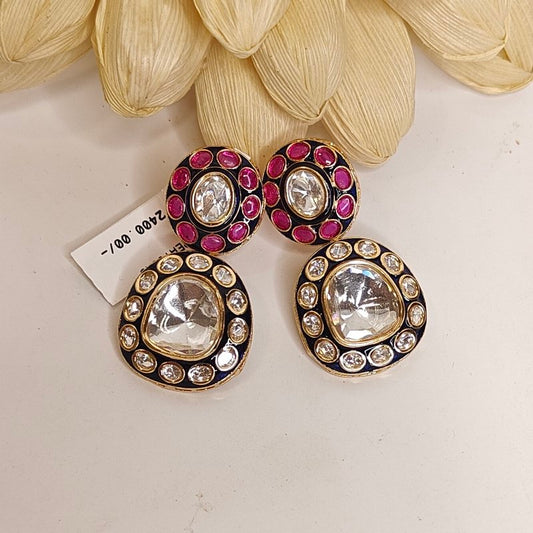 Amanat polki earrings