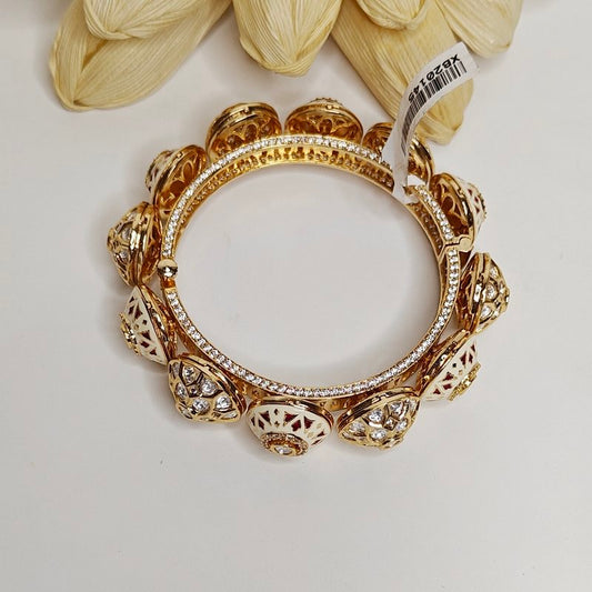 Huma Polki Bangles