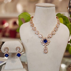 Lara blue pendet set