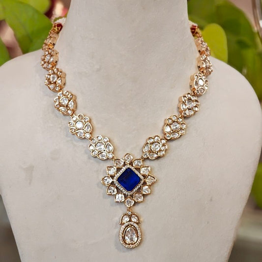 Lara blue pendet set