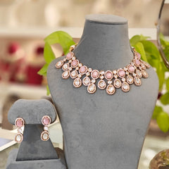 Sasha Polki Necklace Set