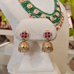 Mishthi Antique Kundan Polki Set