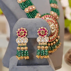 Mahira Antique Kundan Polki Set