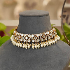 Devika Choker Set (pearls)