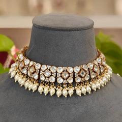 Devika Choker Set (pearls)
