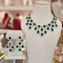 Caila Green Necklace set