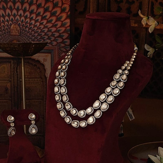 Lavasa moissanite Neckline Set