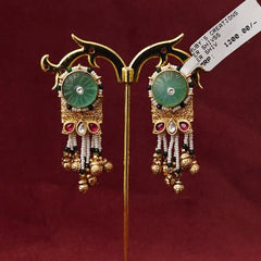 Olive antique earrings