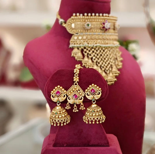 Ragini antique choker set