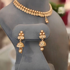 Lalitha antique gold plated set