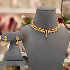 Lalitha antique gold plated set