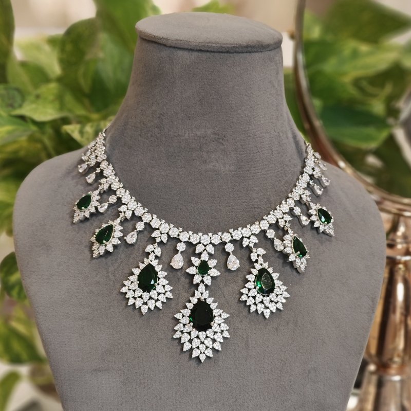 Asmita AD Necklace Set