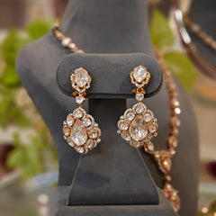 Bella Moissanite necklace set
