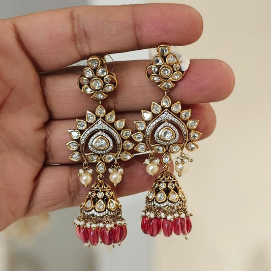 Neerja polki jhumka