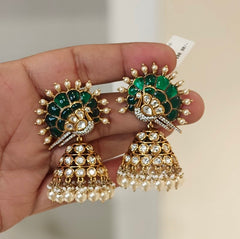 Anaya polki jhumka
