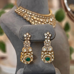 Anvi Polki Neckline set