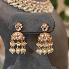 Amaira Polki Neckline set