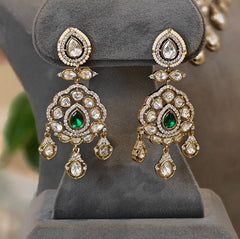 Veera Polki Neckline set