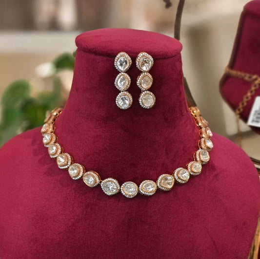 Erica Polki Neckline set