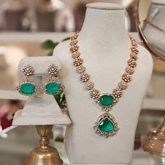 Aradhya Polki long set