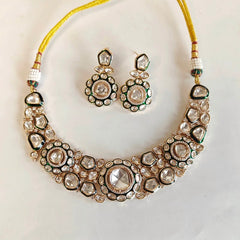 Rivayat Polki Neckline Set