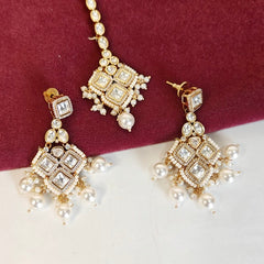 Aalekhaa Polki Neckline set