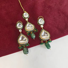 Aanaha Kundan Polki Double Line Set