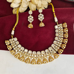 Almeera Moissanite bridal necklace set