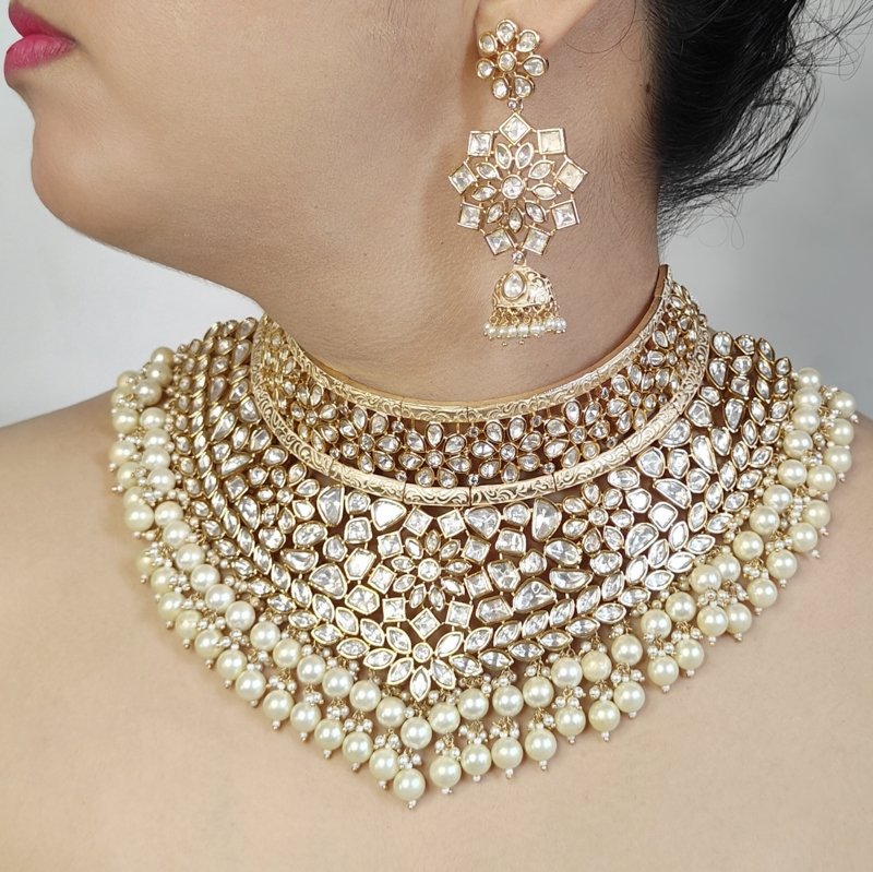 Zia Polki Choker Set