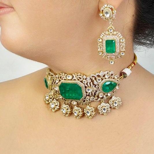 Chavvi uncut polki choker