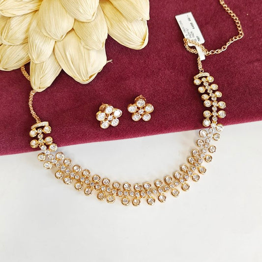 Mehak Polki Neckline set