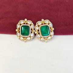 Sarika Moissanite polki choker