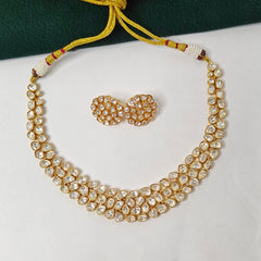 Aabhaa Moissanite necklace set