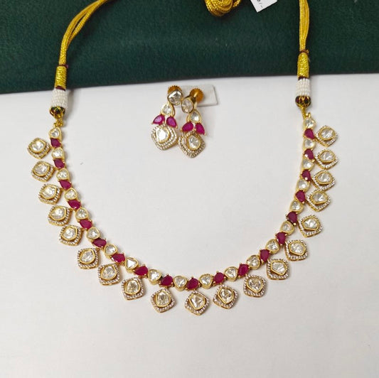 Niisha Moissanite necklace set