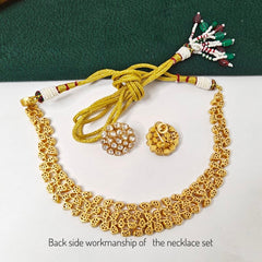 Aabhaa Moissanite necklace set