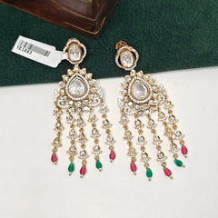 Aneesha polki danglers multicolour