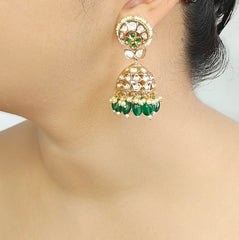 Nayna Polki Jhumka